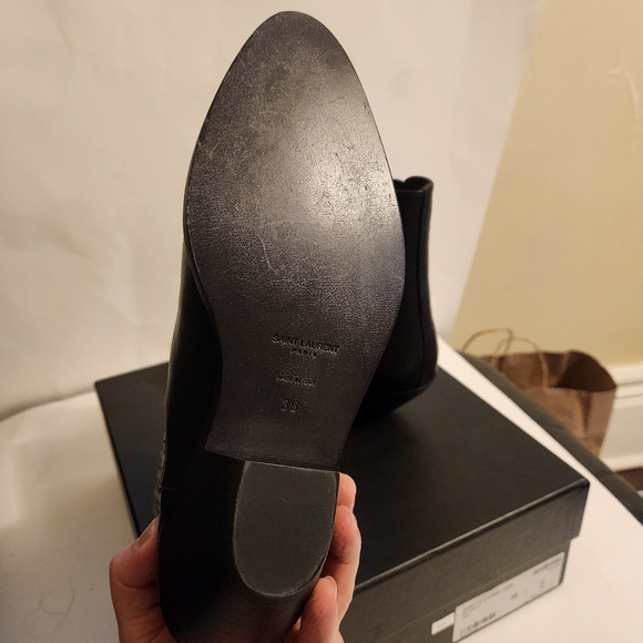 Saint Laurent's West Chelsea boots size 38 BNWB - Picture 10 of 13